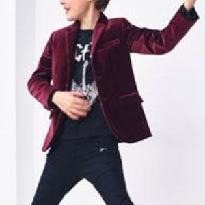 COPY - Zara boys velvet blazer